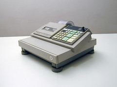 Olivetti CFR 3100 registratore di cassa cash register Michele De Lucchi 1984