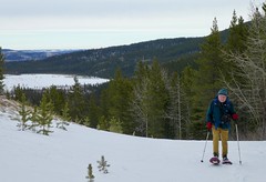2020 February 5 - Snowshoe outing, Station Flats Trailhead to Moose Packers Trail