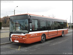 Irisbus Citélis 12 – Setram (Société d'Économie Mixte des TRansports en commun de l'Agglomération Mancelle) n°115