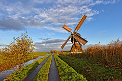 photo with a windmill