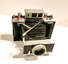 Polaroid 180 with 120 Film Back