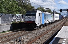 Baureihe 186 bij privé spoorwegen in Europa.
