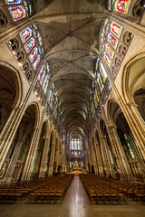 Basilica of Saint-Denis Interior, Paris