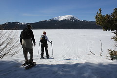 Diamond Lake snowshoe