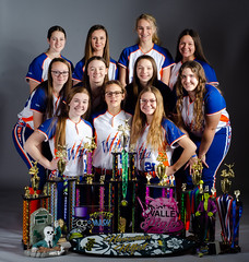Winfield Wild Girls Softball Team Photo-shoot 2020