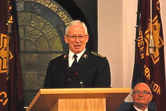 General Brian Peddle in Aberdeen