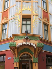 Art Nouveau à Riga, Lettonie et à Tallinn, Estonie