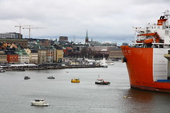 Guldbron ankommer till Stockholm
