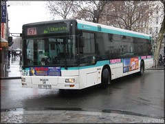 Man NL 223 – RATP (Régie Autonome des Transports Parisiens) / STIF (Syndicat des Transports d'Île-de-France) n°9122