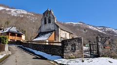 Eglise Saint-Étienne d'Uchentein , Ariège  (47em selection explore flickr, 23 mars 2020 #300)