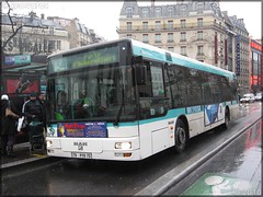 Man NL 223 – RATP (Régie Autonome des Transports Parisiens) / STIF (Syndicat des Transports d'Île-de-France) n°9129