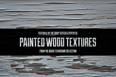 Painted wood textures