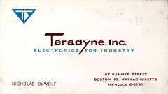 teradyne, inc. - electronics for industry, 1960s