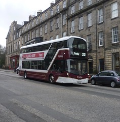 Lockdown Edinburgh transport