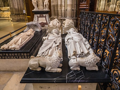 Recumbent Statues and Tombs of Kngs and Isabelle of Aragon