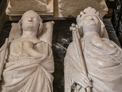 Recumbent Statues and Tombs of Philip III the Bold and Philip IV the Fair