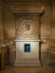 Monument and Heart of Louis XVII in the Chapel of the Bourbons