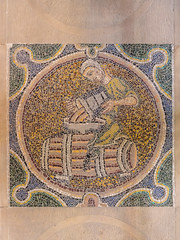 Masaic on the Floor of the Saint Firmin Chapel