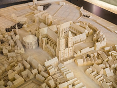 Scale Model of Saint-Denis and Environs c. 1600