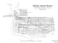 Liverpool St. Tube Station Plans & drawings