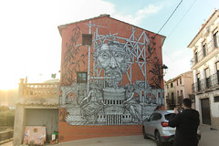Morella y arte callejero.