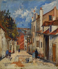 Maurice Utrillo (1883-1955) à Montmartre