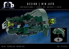 MOC - Nin-Jato's Mini Romulan Warbird