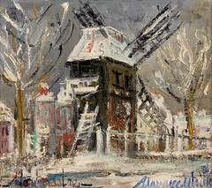 Le Moulin de la Galette à Montmartre par Dufy, Picasso, Renoir, Toulouse-Lautrec, Utrillo, Van Dongen et Van Gogh