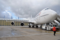 F-GITJ  CDG  LAST FLIGHT BOEING 747 AIR FRANCE