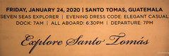 2020 - Regent Cruise - Santo Tomás, Guatemala