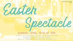 EASTER SPECTACLE: 4/12/20