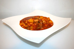 Loubia b'lham - Algerian bean stew with lamb / Algerischer Bohneneintopf mit Lamm