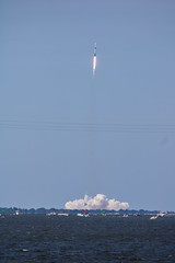SpaceX Launch with Starlink-SL6 Satellites 4/22/2020