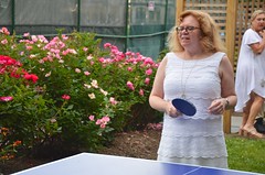 Sue Playing Ping-Pong