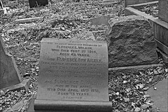 Cemetery photos in Monochrome 22 March 2020