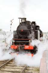 Steam Locomotive Color 35mm Film