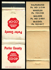 McCool, Indiana - Matchcovers and Matchboxes