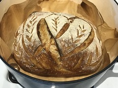baking bread - 2020