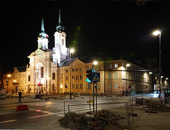Nacht in Warschau