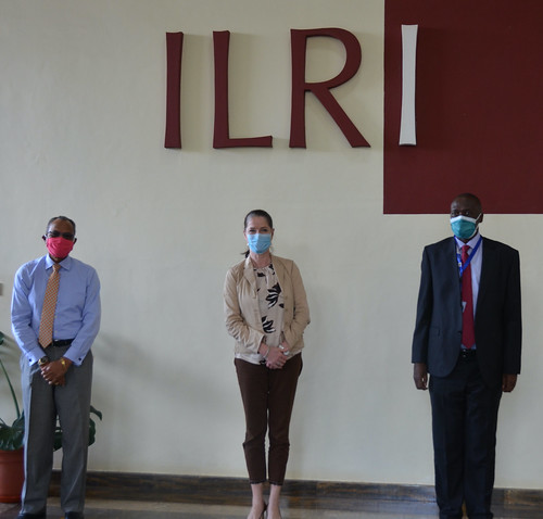 German Embassy and DG Health, Ministry of Health visit to ILRI