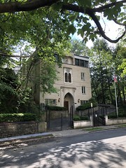 Crusader era style Embassy of Lebanon, 28th Street NW, Washington, D.C.
