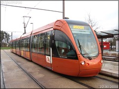 Alstom Citadis 302 – Setram (Société d'Économie Mixte des TRansports en commun de l'Agglomération Mancelle) n°1021 (Pays de la Loire)