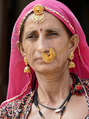 Bishnoï de la région de Jodhpur Rajasthan, Inde)