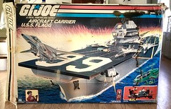 G.I. Joe USS FLAGG Aircraft Carrier box