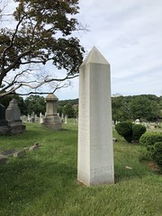 Colonna family obelisk, monument in Rock Creek Cemetery, Washington, D.C.