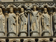 Wells Cathedral - West Front Sculptures