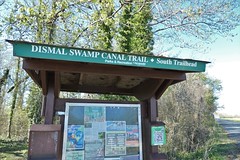 Dismal Swamp Canal Trail, Chesapeake VA Mar 2020