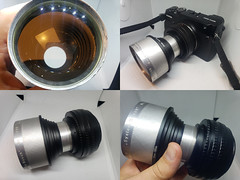 Custom Modified Projection lens 70mm + Fuji 50R