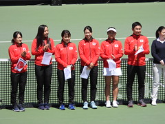 2019.04.21 Fed Cup Japan x Netherlands Day 1
