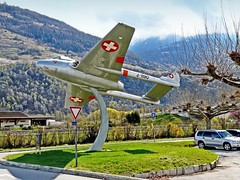 Suisse, Fête de l'air Aéroport de Sion